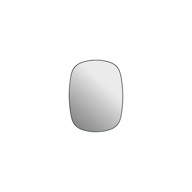 Miroir MIROIR FRAMED SMALL Vert foncé MUUTO