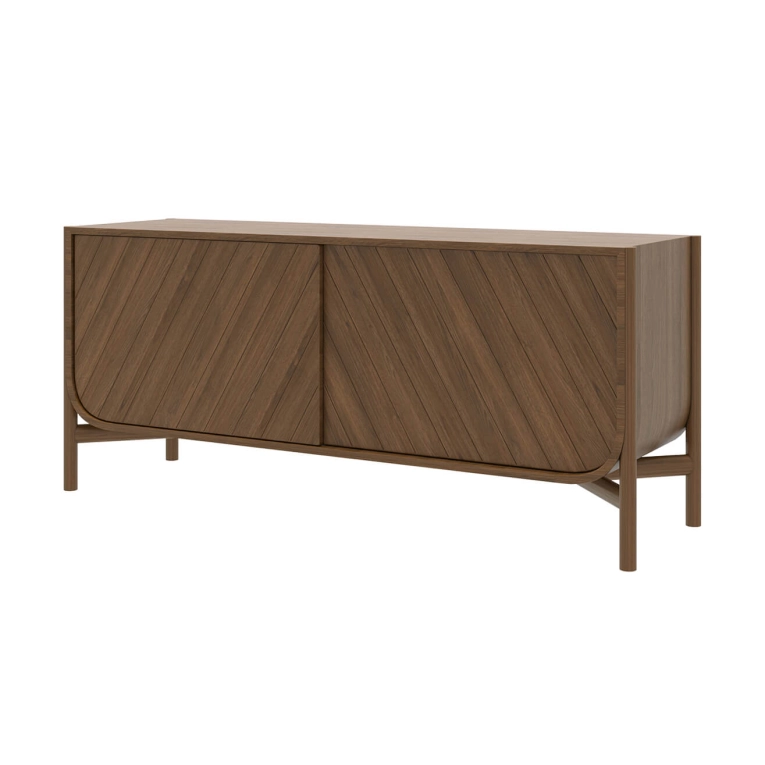 Meuble de rangement Buffet MARIUS L 155 Noyer HARTO