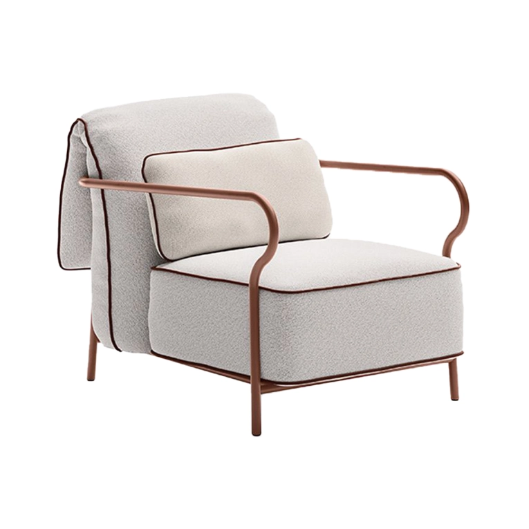 Fauteuil extérieur SALO Terre cuite/ Nuvola UNOPIÙ