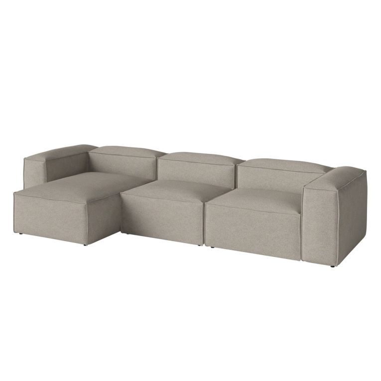 Canapé COSIMA Chaise Longue Gauche 340x100 Monza Sand BOLIA