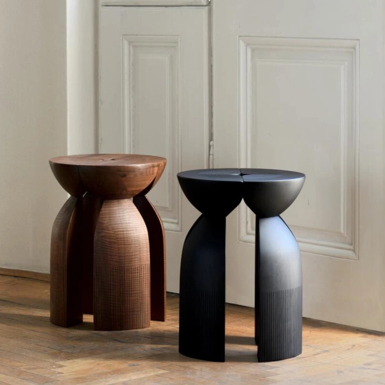 Tabouret UNITY Noyer ZANAT