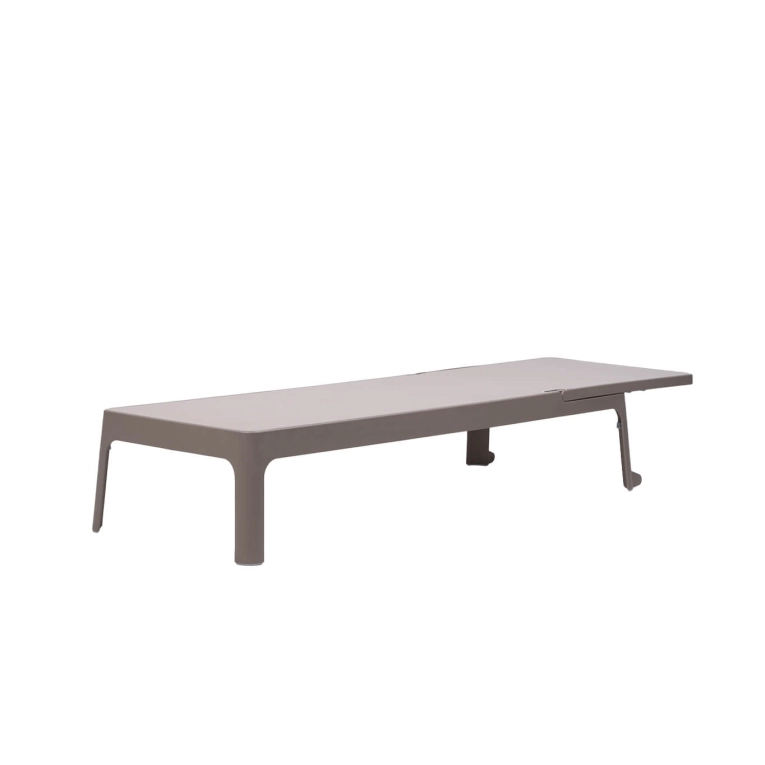 Outdoor Bench and Sunlounger PLANO Dove NARDI