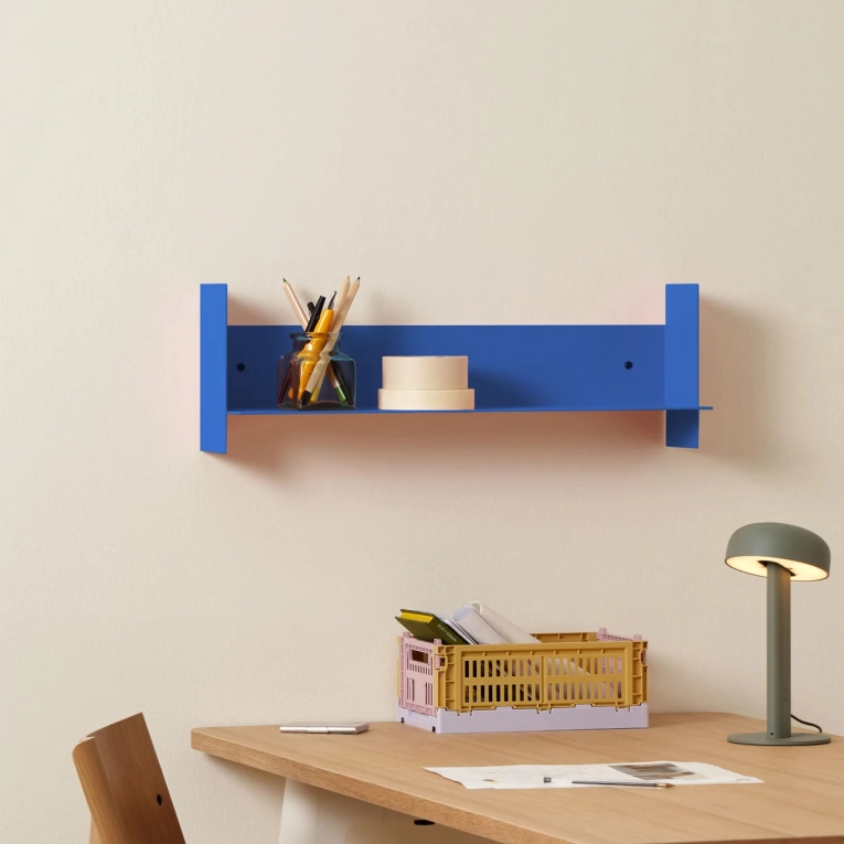 Etagère PLI Bleu Azur L 60 TIPTOE