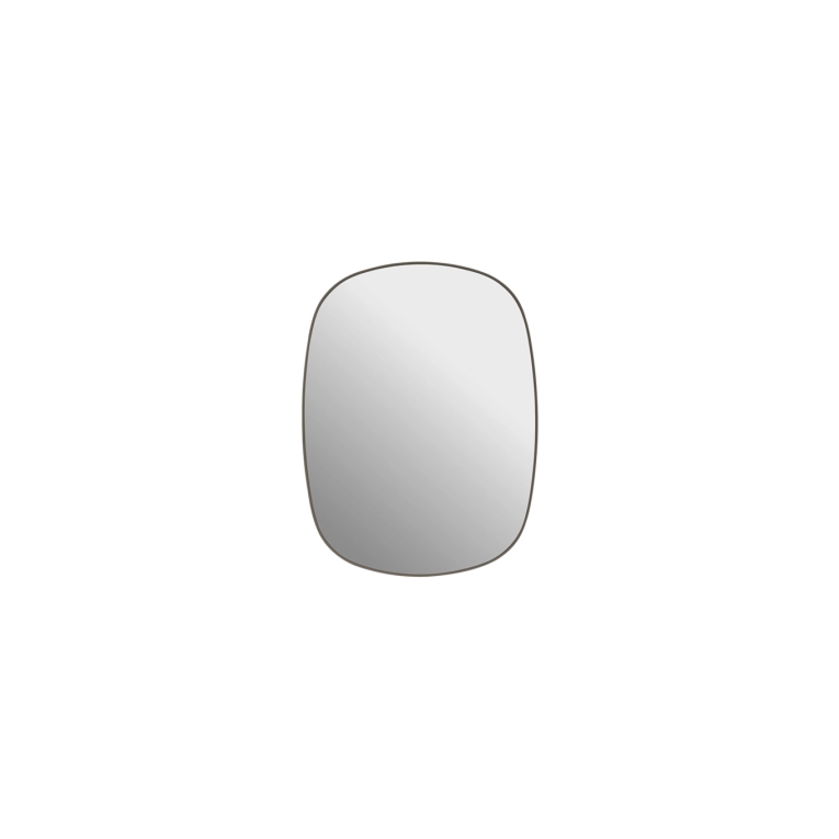 Miroir MIROIR FRAMED SMALL Taupe MUUTO