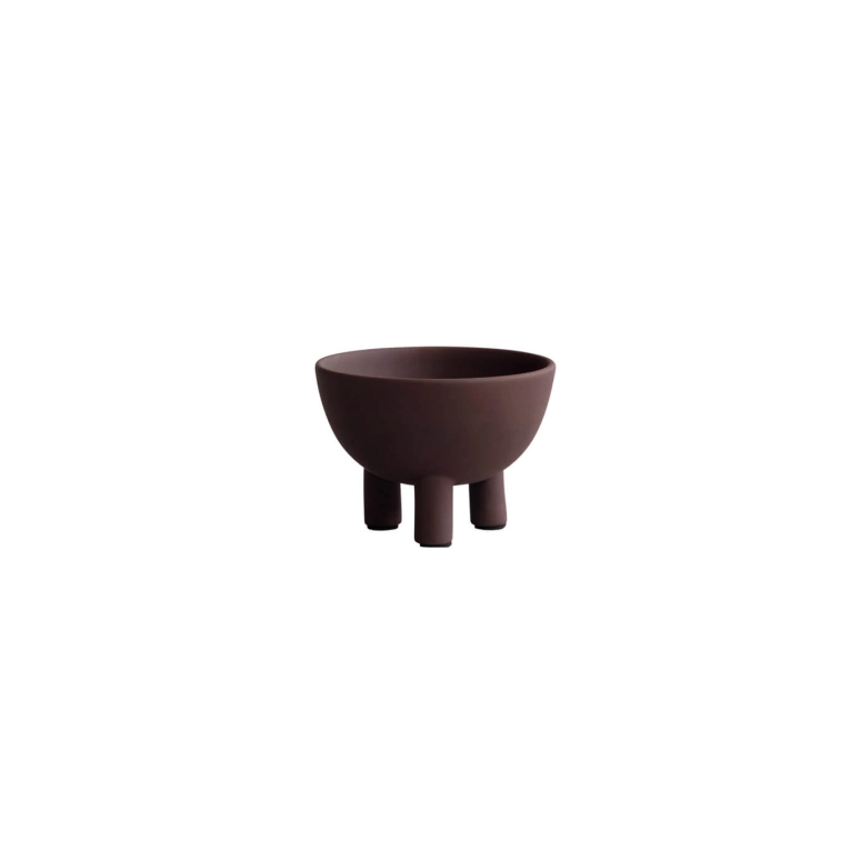 Centre de table & corbeille DUCK BOWL mini Chocolat 101 COPENHAGEN