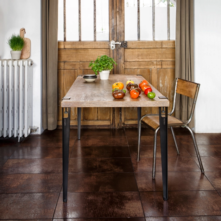 Table Pied TIPTOE 75 CM Bleu Azure TIPTOE