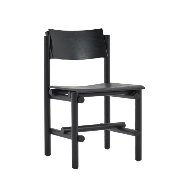 Chaise MUECKE Noir ébène KNOLL