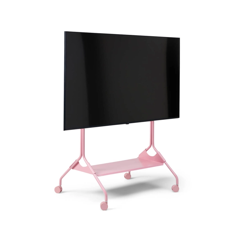 TV Stand Shelf for TV Stand MOON TRAY Bubble gum PEDESTAL