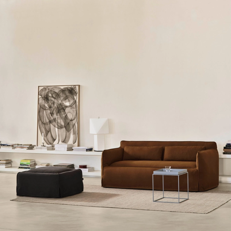 Pouf MIMI 85 x 85 Osumi 07 Anthracite HAY