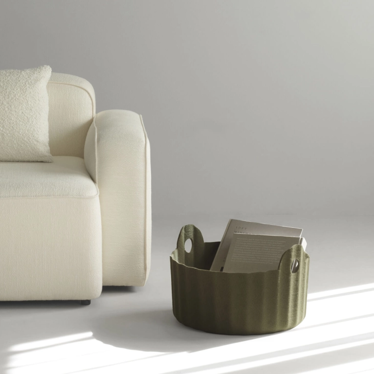 Small Storage Solution COLU Panier Olive NORMANN COPENHAGEN
