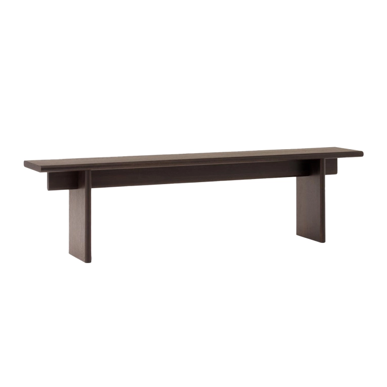 Designer Bench ITA OS5 Dark Stained Oak AND TRADITION