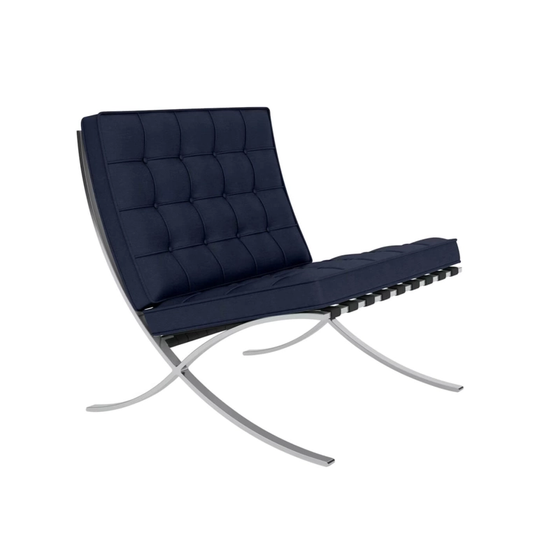 Easy chair BARCELONA Haven Midnight KNOLL