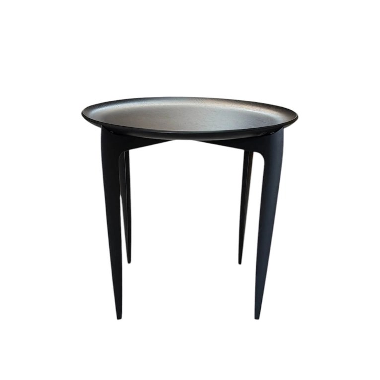 Coffee Table TRAY Folding Large Black FRITZ HANSEN