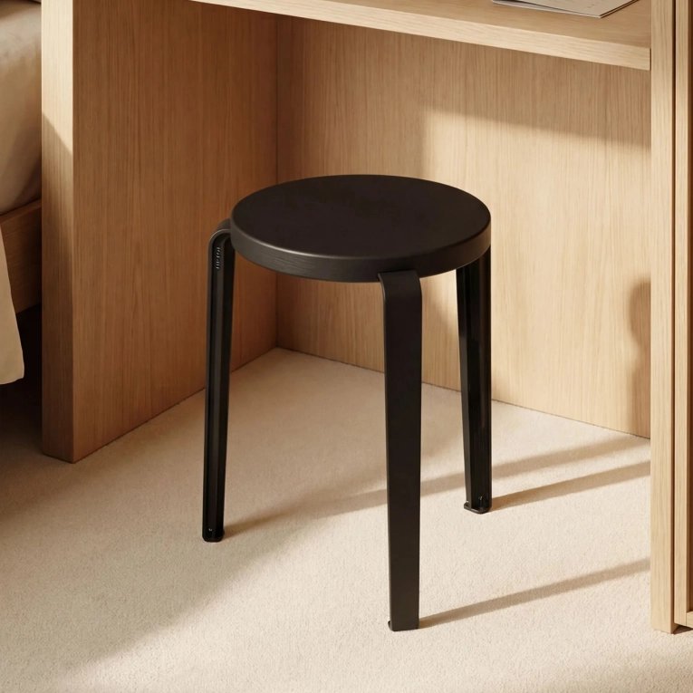 Tabouret LOU CHROMA Noir Graphite TIPTOE