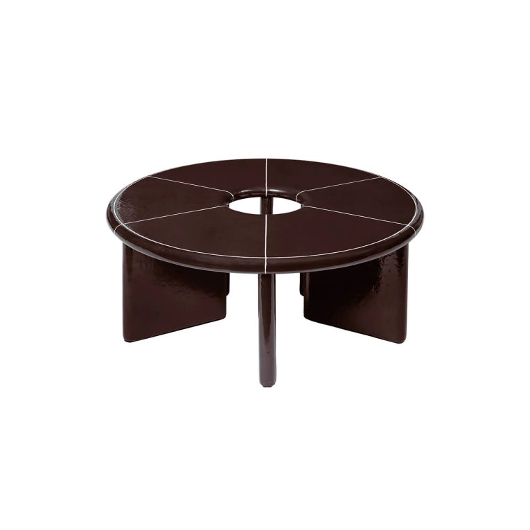 Coffee Table DEYA Ã80 Brown FERM LIVING