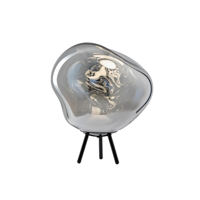 Table Lamp MELT PORTABLE LARGE Silver TOM DIXON