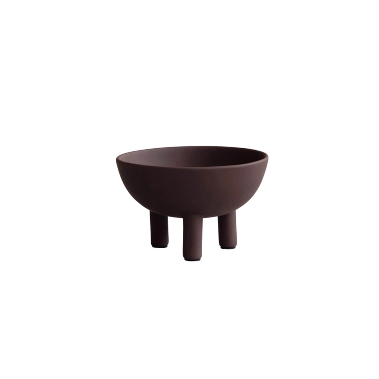 Centre de table & corbeille DUCK BOWL big Chocolat 101 COPENHAGEN
