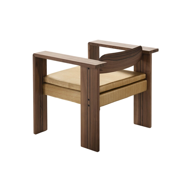 Fauteuil ARTONA Cuir Guarana 08 TACCHINI