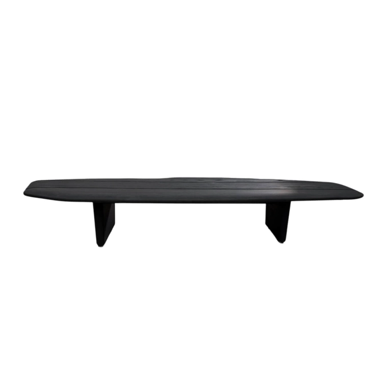 Coffee Table NAIROBI Iroko Black BAXTER MADE IN ITALY