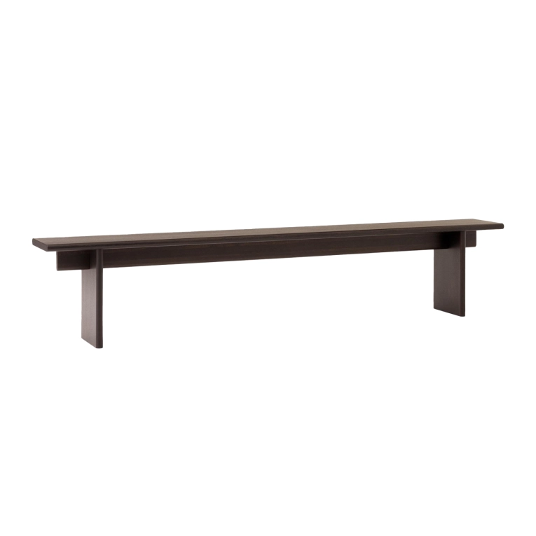 Designer Bench ITA OS6 Dark Stained Oak AND TRADITION