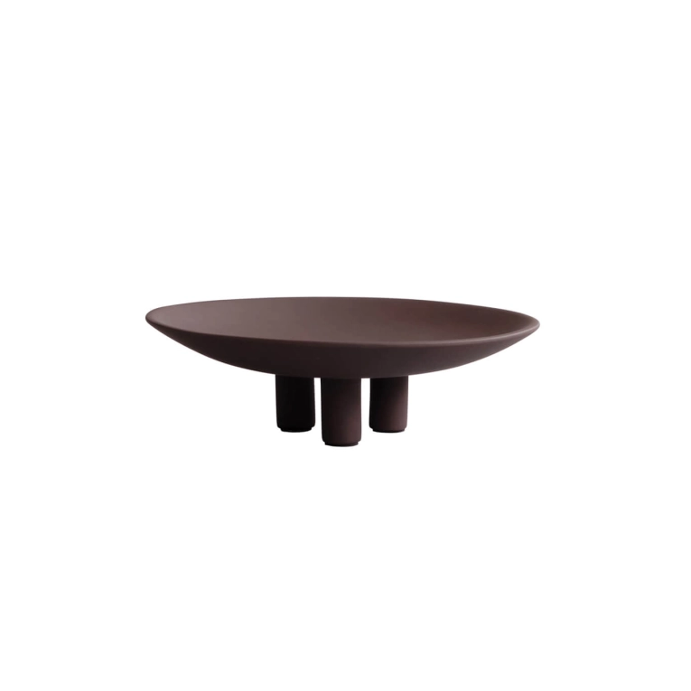Centre de table & corbeille DUCK PLATE mini Chocolat 101 COPENHAGEN