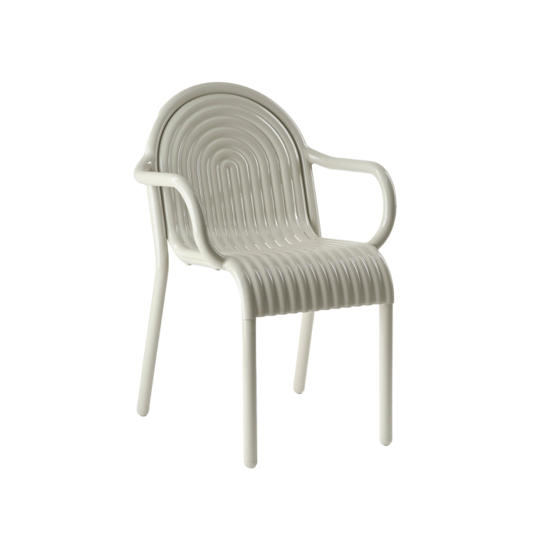Chaise extérieure Groove Arm Mastic TOM DIXON