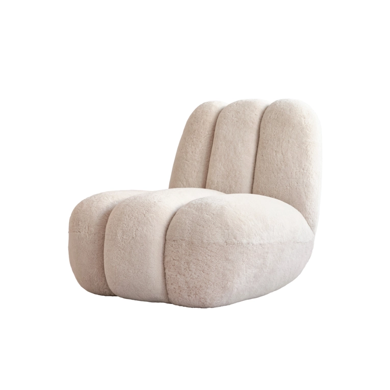 Easy chair TOE CHAIR Sheepskin 101 COPENHAGEN