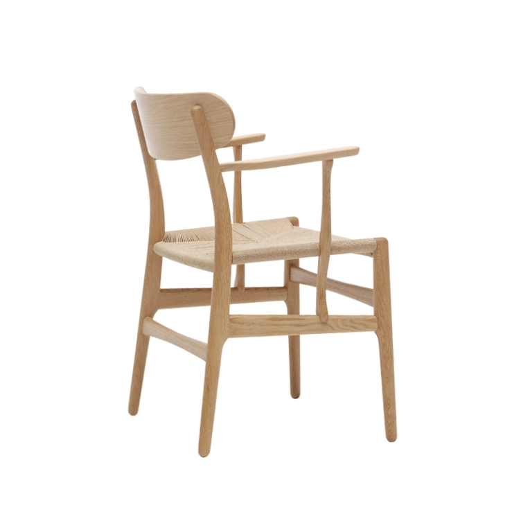 Chaise CH26 Chêne huilé/ corde naturelle CARL HANSEN