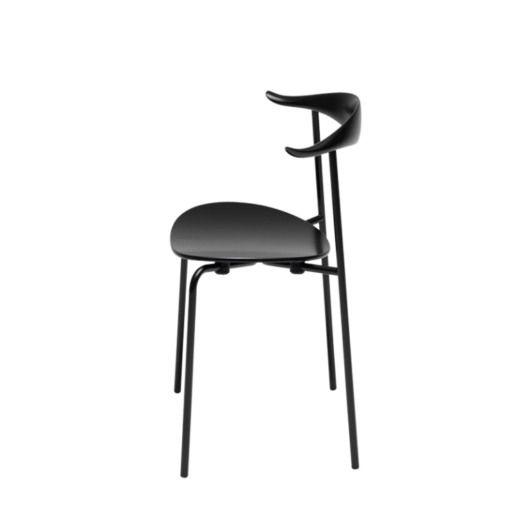 Chaise CH88 T Hêtre noir/ noir CARL HANSEN