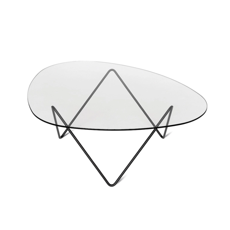 Table basse PEDRERA COFFEE TABLE Noir GUBI