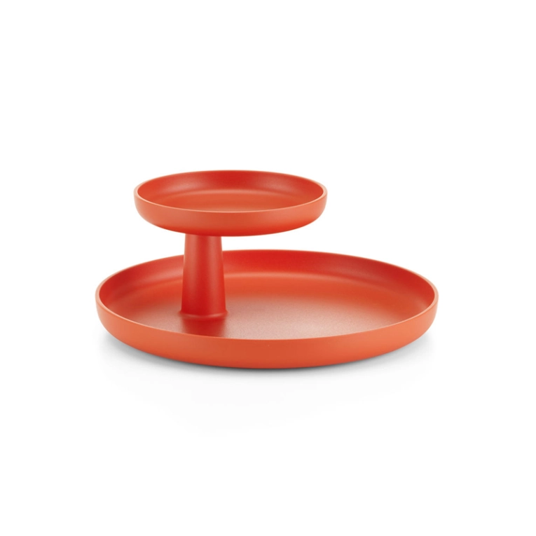 Plateau, plat Plateau pivotant ROTARY TRAY Rouge coquelicot VITRA