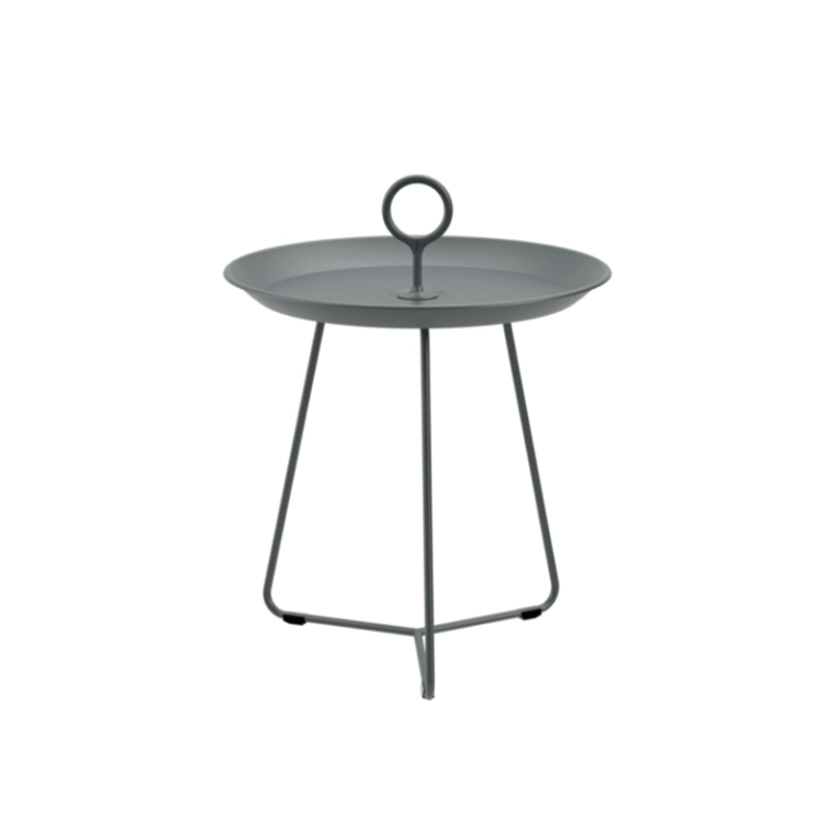 Table basse extérieur Table basse EYELET Ø 45 Gris foncé HOUE