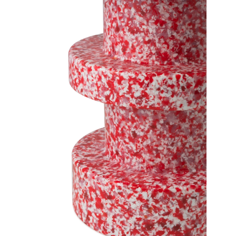 Tabouret BIT STACK Rouge Normann Copenhagen