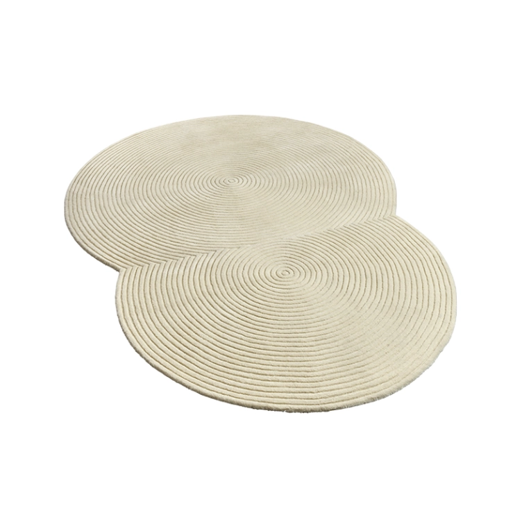 Tapis Tapis ZEN ROUNDED 175x240 Crème BOLIA