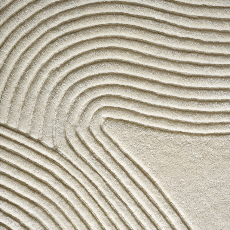 Tapis Tapis ZEN SHAPED 180x240 Crème BOLIA