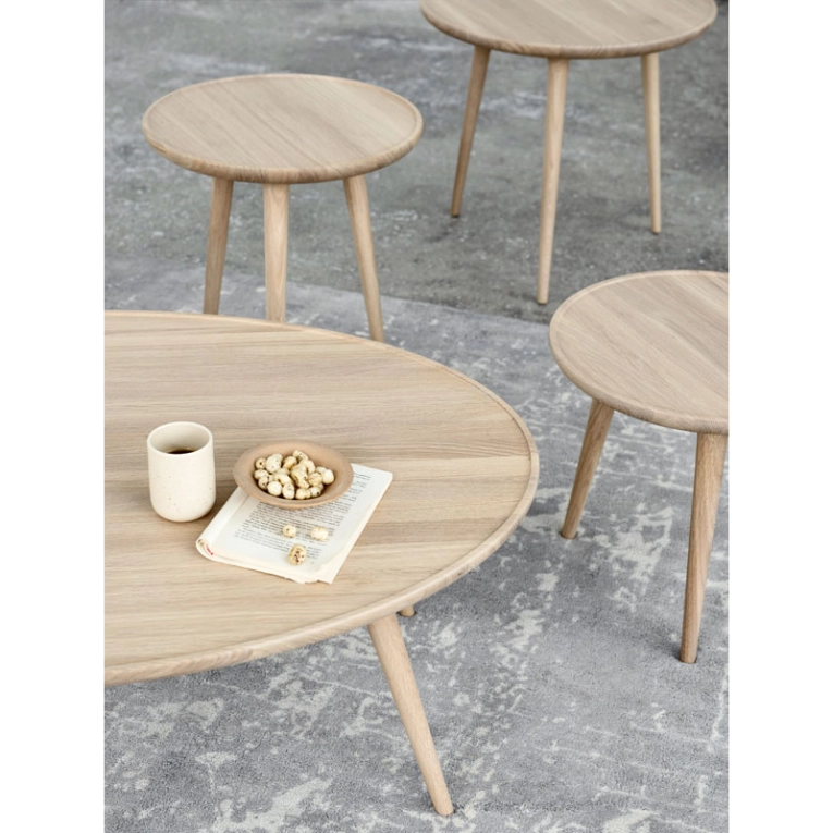 Table basse ACCENT XLarge Chêne laqué mat MATER