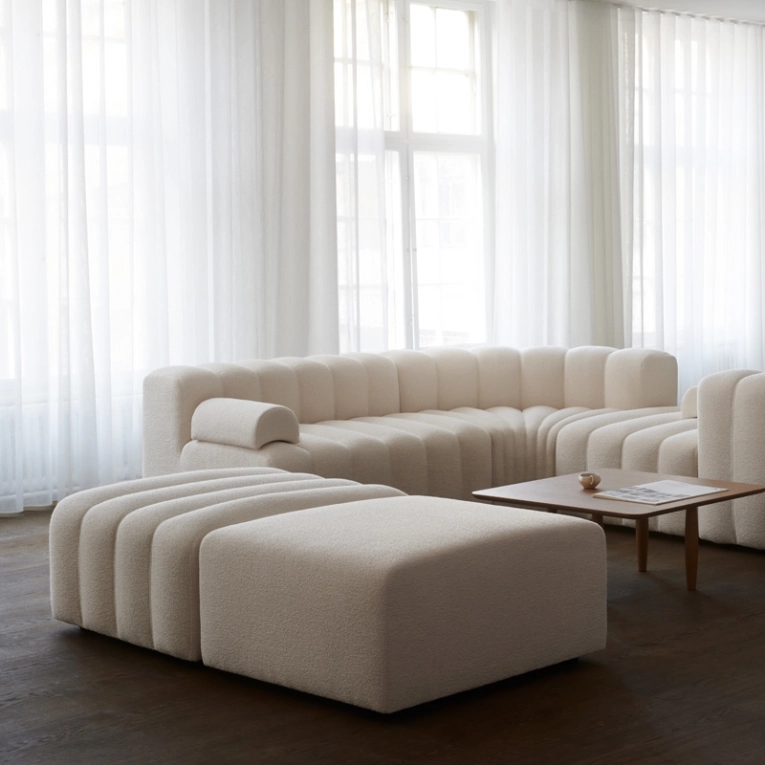 Pouf STUDIO Barnum Bouclé 03 NORR11