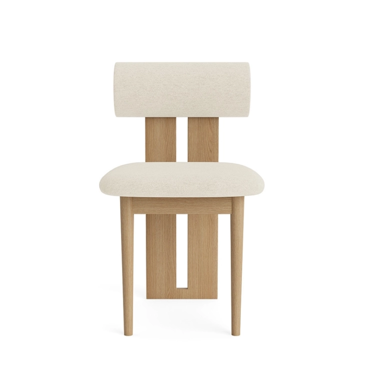 Chaise HIPPO Barnum Bouclé 24/ chêne naturel NORR11