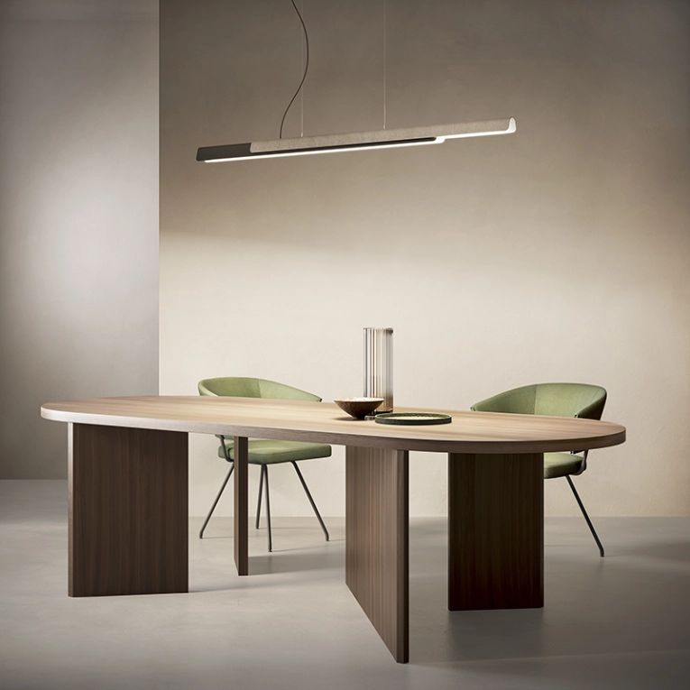 Suspension DALA LINEAR Gris foncé / béton  KDLN