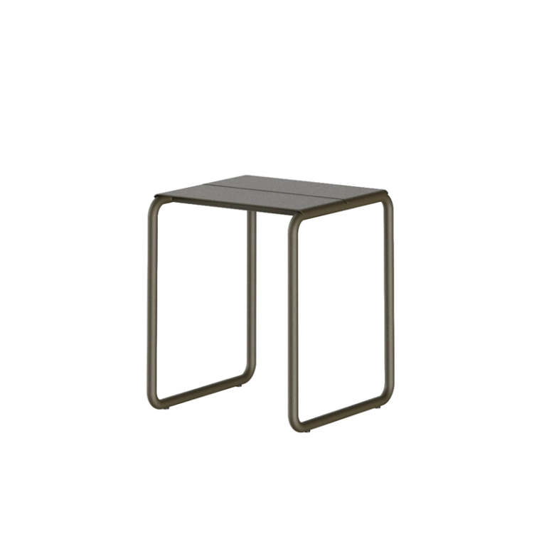 Tabouret extérieur Tabouret SINE Vert foncé NINE