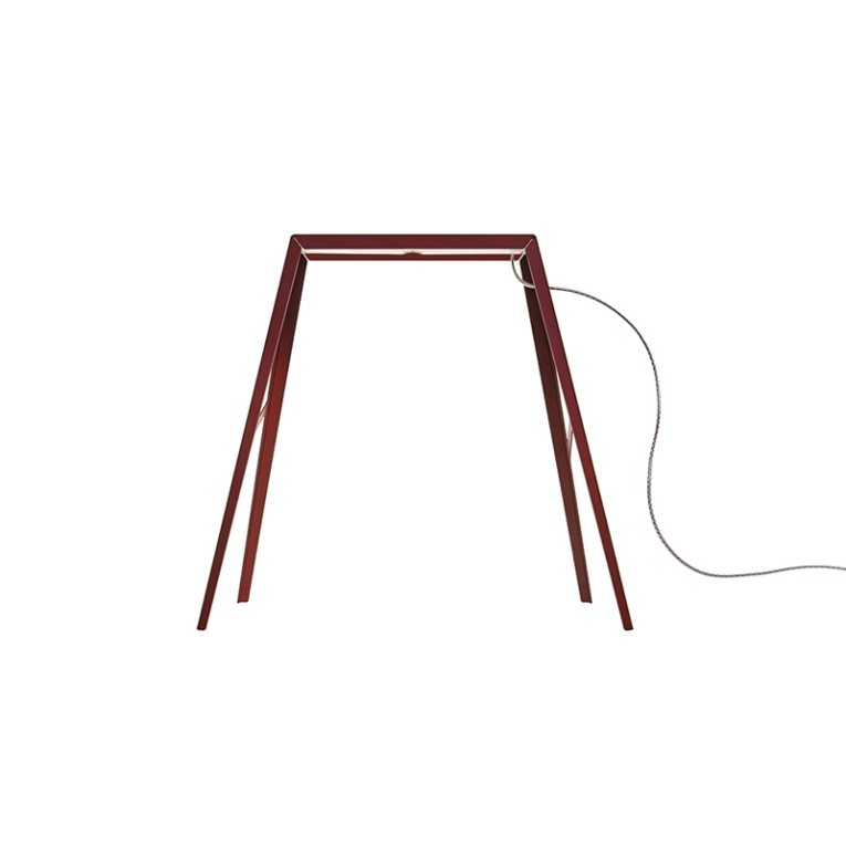 Lampe à poser BRIDGE 2 Rouge foncé FOSCARINI