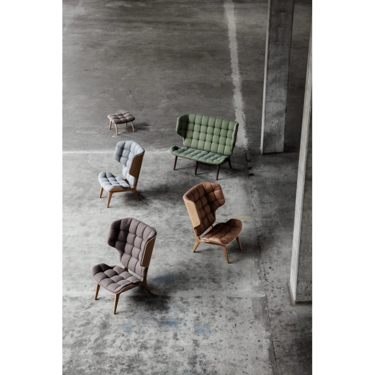 Fauteuil MAMMOTH Barnum Bouclé 03/ chêne naturel NORR11