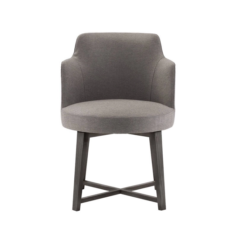 Chaise HERA avec accoudoirs dossier haut FLEXFORM