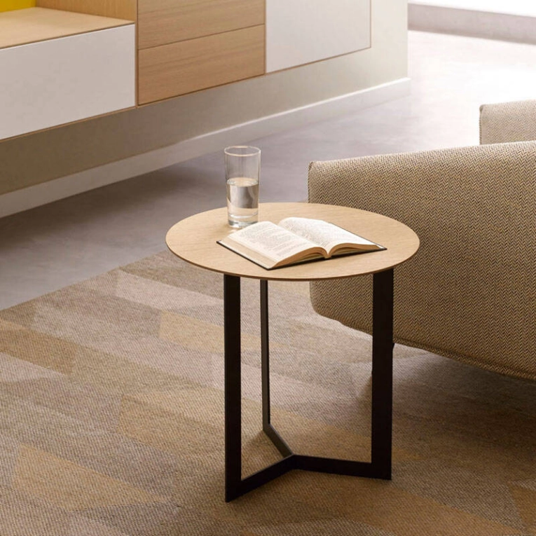 Table d'appoint guéridon KABI H 50 Graphite TREKU