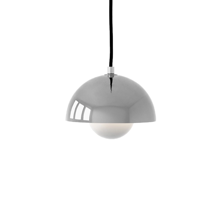 Suspension FLOWERPOT VP10 Chrome AND TRADITION