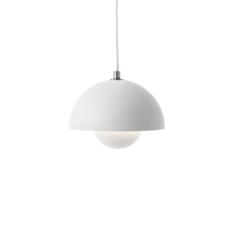 Suspension FLOWERPOT VP10 Blanc mat AND TRADITION