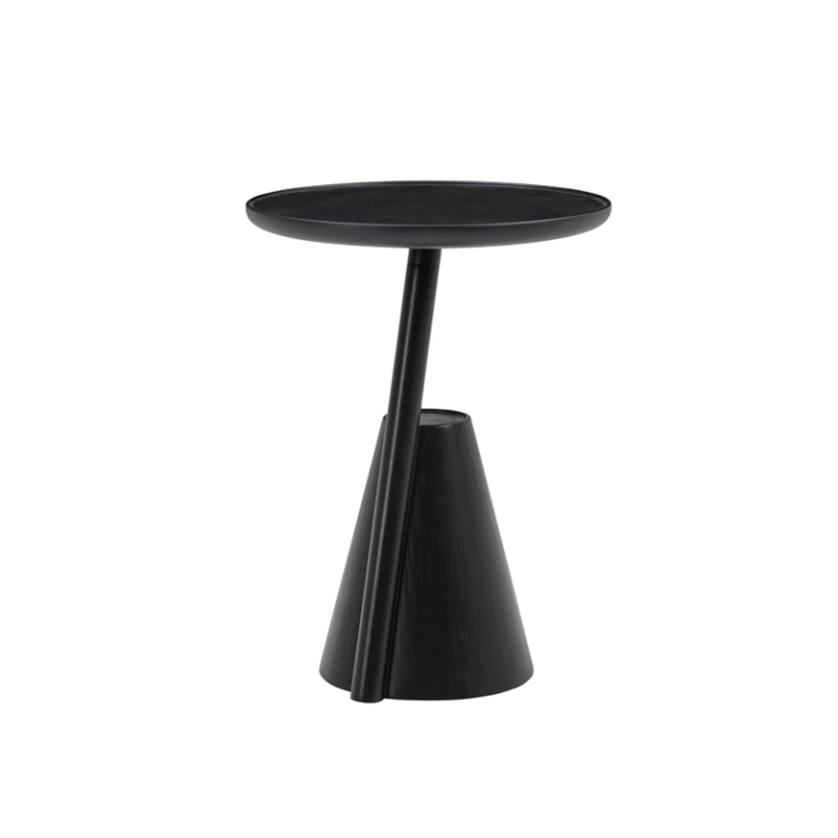 Table d'appoint guéridon MATE Chêne noir WENDELBO