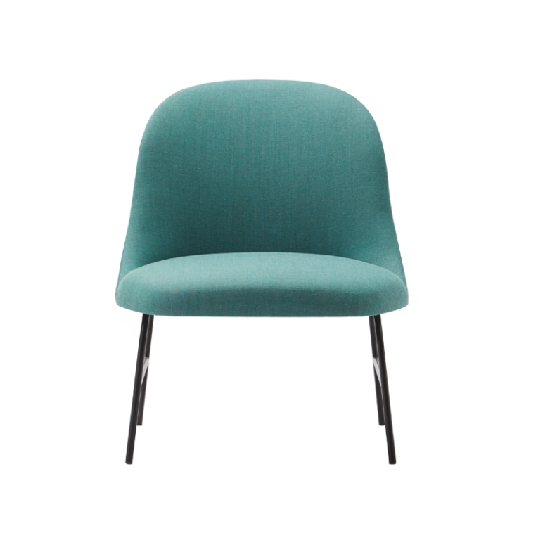 Fauteuil ALETA Step Melange 68118 / Noir VICCARBE