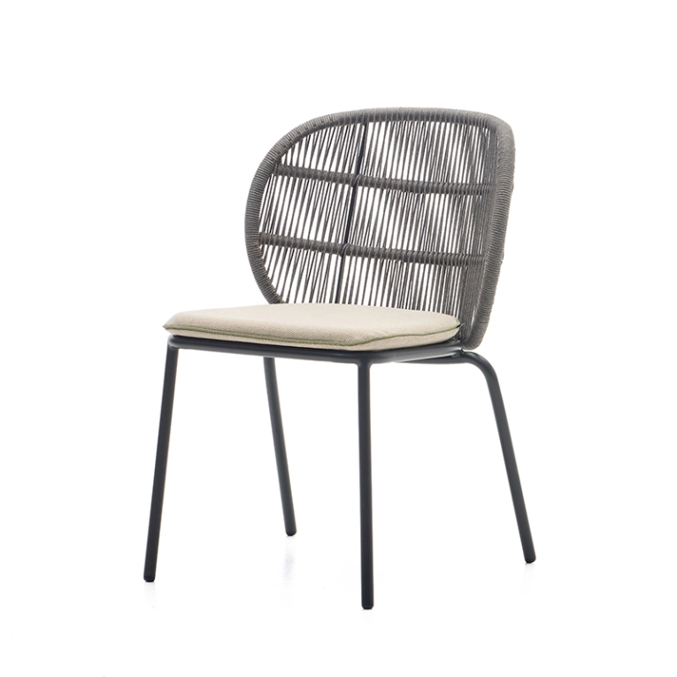Chaise extérieur Chaise KODO Gris fossile VINCENT SHEPPARD