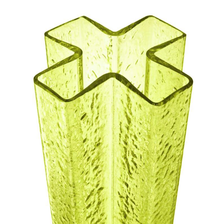 Vase Vase CROSS H 12 Vert pomme CASSINA